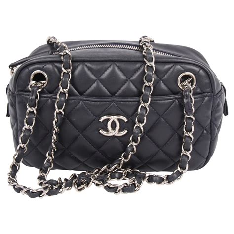 chanel tas donkerblauw|Handbags & Bags .